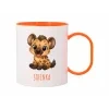 hyena plast hrnek oranzovy