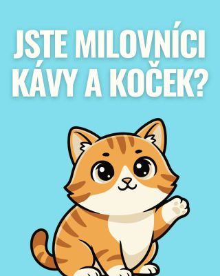 Jste milovníci kávy a koček? ☕️🐾 Pokud pro vás ideální ráno začíná vůní čerstvé kávy a předením vašeho čtyřnohého parťáka,...