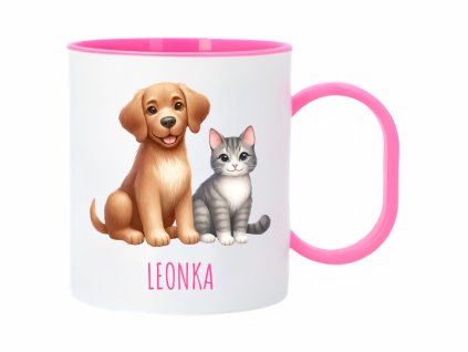 Pejsek a kočička se jménem