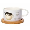 Hrnček makrónka 200 ml - Mačacia pohoda