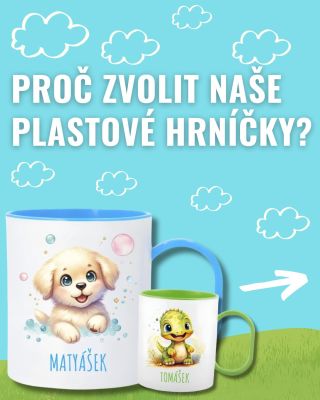 Nerozbitný parťák pro vaše nejmenší. 🧸 Lehoučké, odolné a hlavně bezpečné. Naše plastové hrníčky padnou přesně do dětské...