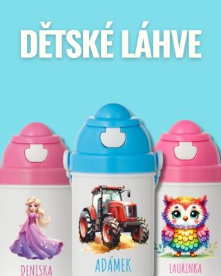 Znáte to taky? Koupíte dětem krásnou láhev a za týden se ztratí v šatně nebo si ji spletou se spolužákem. S našimi...