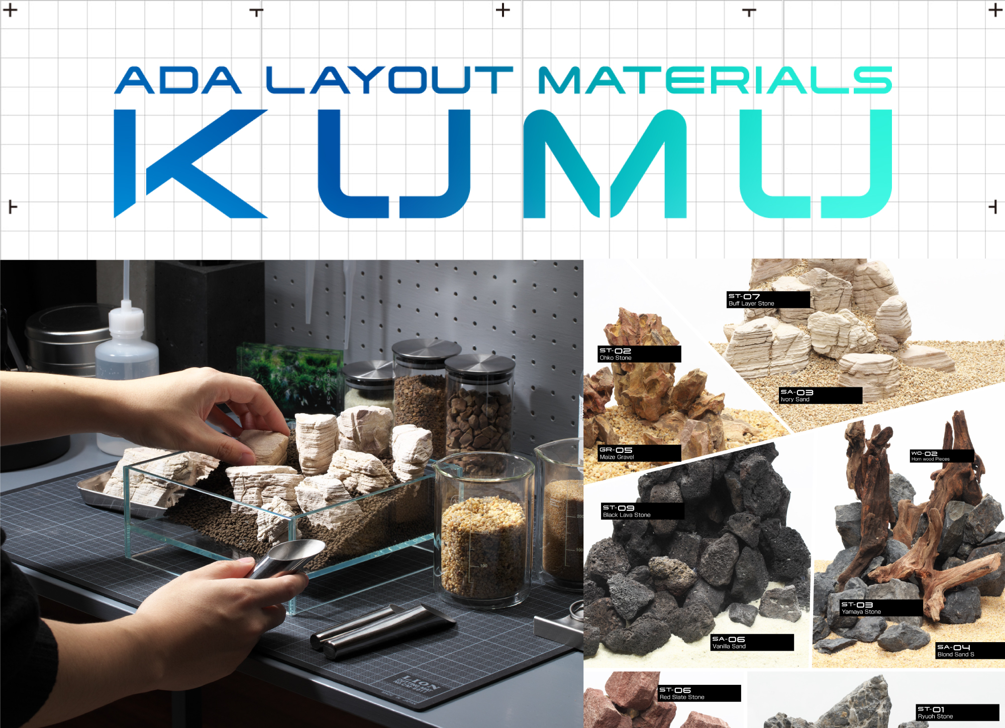 Jak a kde používat nové layoutové materiály ADA KUMU?