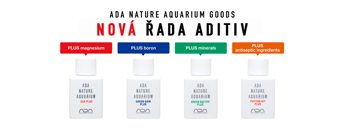 Nová řada aditiv ADA pro zlepšení růstu a vybarvení rostlin