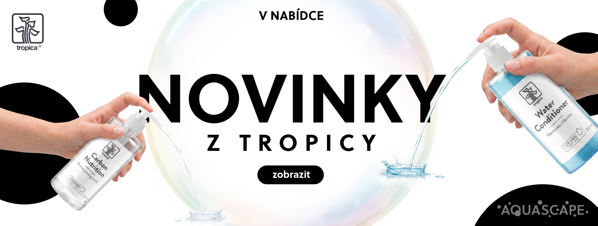 tropica nové produkty