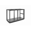 Ultum Nature Systems UNS Aluminum Aquarium Stand Grey Left Open