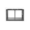 Ultum Nature Systems UNS Aluminum Aquarium Stand Grey Front Open