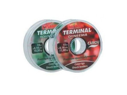 Mivardi Terminal Dyneema šnůra 15m,0.10mm,8.15kg