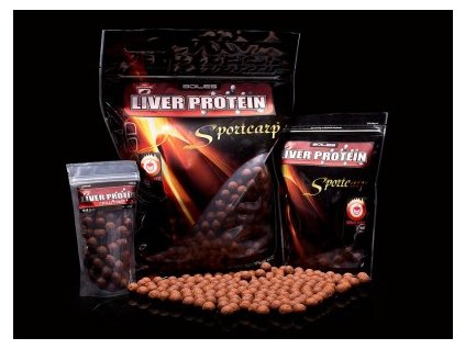 Sportcarp Boilies Liver Protein Chilli Fruit 5kg, 25mm