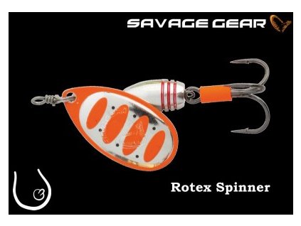 Savage Gear Rotex Spinner 3 8g 04-Fluo Orange
