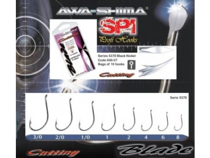 Awa-Shima Cutting Blade 5370 black nickel vel.1 10ks