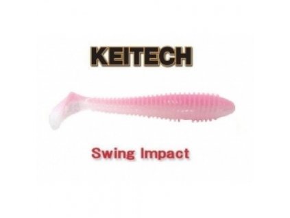 Keitech Swing Impact 3&quot; - Bubblegum Shad 10ks