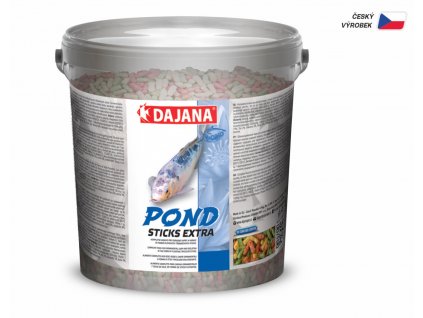 17182 dajana pond stick extra sticky krmivo pro zahradni ryby 10l 01
