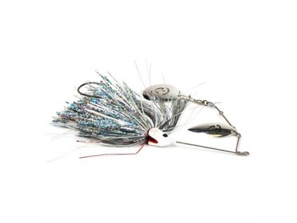 Savage Gear Da Bush Spinnerbait 32g 3 White Silver Holo Flame