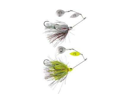 Savage Gear Da Bush Spinnerbait 32g 3 Yellow Silver Holo Flame