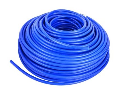 Vysokotlaká hadička 4/6,35 mm pro RO nebo na CO2 (metráž) modrá