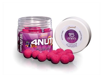 Sportcarp plovoucí boilies Identic Up 4NUT Plum Jam 15mm (150ml)