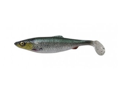 SAVAGE GEAR UMĚLÁ NÁSTRAHA LB 4D HERRING SHAD 16CM 28G GREEN SILVER