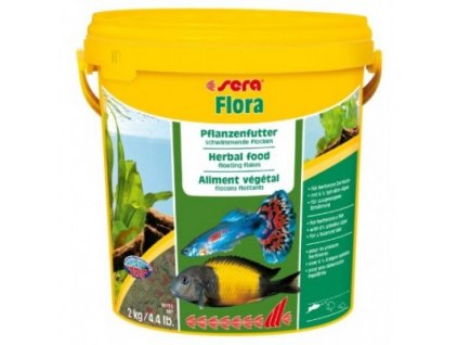 Sera flora NATURE 10 l (nová verze Flory)