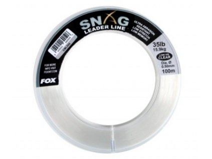 Fox International Snag Leader Line Clear 100m 0,50mm 15,9kg