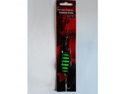 Dam Effzett Standard Spoon 6.5cm,30g Fluo Yellow/Black UV