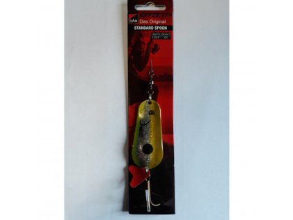 Dam Effzett Standard Spoon 6.5cm,30g Oliver/Silver UV