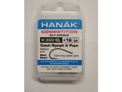 HA H 360BL muš.háčky vel.16,25ks