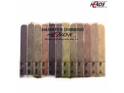 HAMSTER DUBBING BOX - 12 BAREV