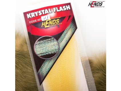 KRYSTAL FLASH - ORANŽOVÁ SE ŽLUTÝM LESKEM