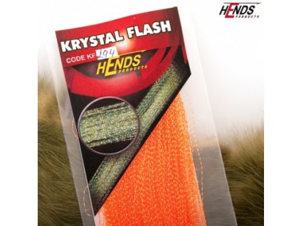 KRYSTAL FLASH - TM. ORANŽOVÁ FLUO