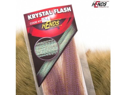 KRYSTAL FLASH - UV ICE EFFECT - UV OLIVOVĚ HNEDÁ