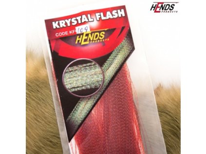 KRYSTAL FLASH - UV ICE EFFECT - UV VÍNOVĚ ČERVENÁ