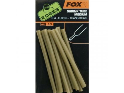 Fox Edges Shrink Tube 2.4-0.8mm trans Khaki