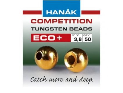 Hanák Eco+tung.hlavičky zlaté 3.8mm,50ks