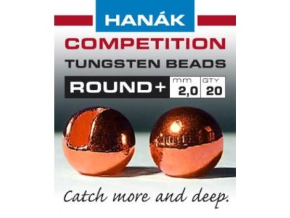 Hanák Round+tung.hlavičky měděné 4.0mm,20ks