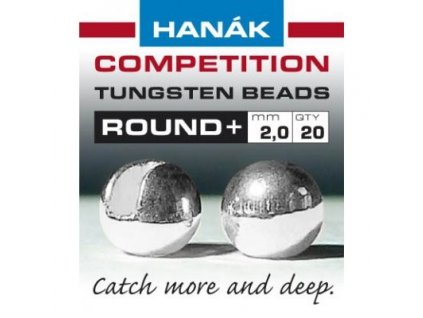 Hanák Round+tung.hlavičky stříbrné 4.6mm,20ks