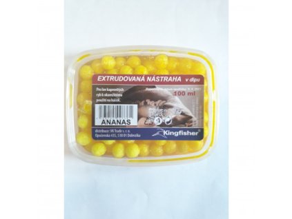 Extrudovaná nástraha v dipu 100ml ananas