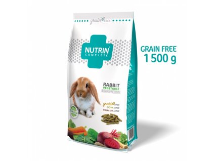 NUTRIN Rabbit VegetableGrain Free1500g2019