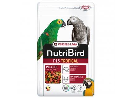 PL Krmivo Nutribrid P15 tropical pro v.papoušky 1k