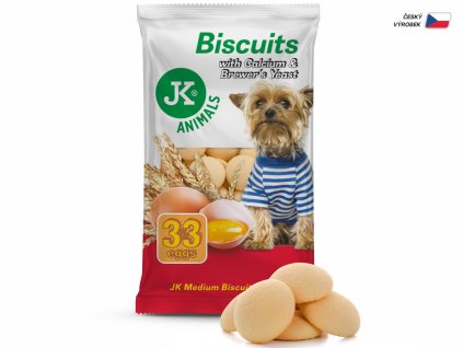 45560 jk animals piskoty biscuit with calcium brewer s yeast 300 g 1