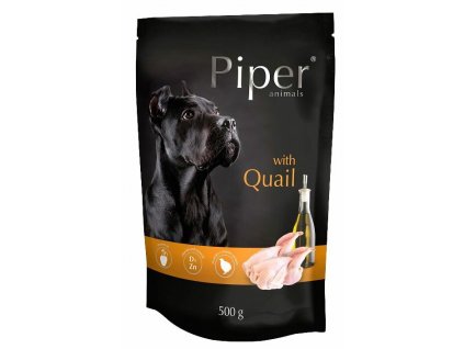 Trixie Piper kapsička s křepelkou 500g