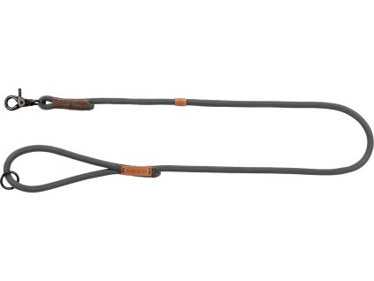 BE Nordic vodítko S-M 1,00m/8mm tmavošedá/hnědá