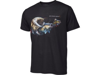 rybarske tricko savage gear cannibal tee black