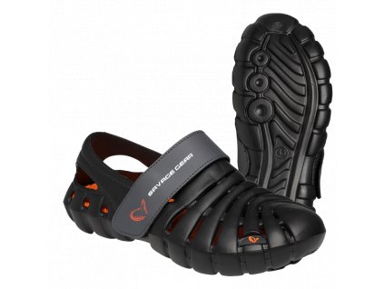 Savage Slippers 44/9 Black