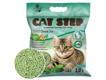 TO Cat step tofu green tea 5,4kg/12L
