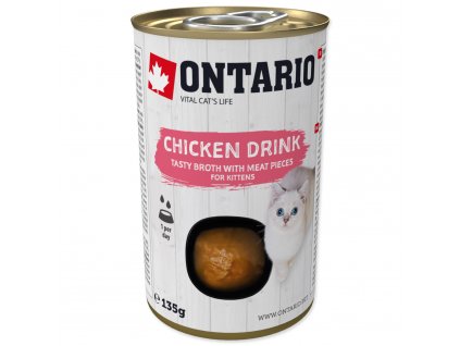 Drink ONTARIO Kitten kuřecí 135g