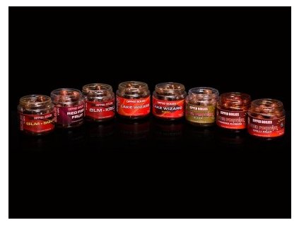 Sportcarp boilies v dipu Dipped Boilies Liver Protein Chilli Fruit 18 mm,250ml