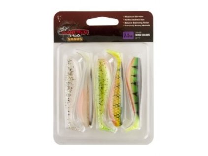Fox Rage Zander Pro Shad Mixed Colour 7,5cm  5ks