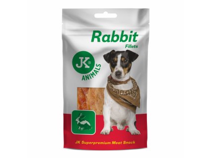 44958 jk superpremium meat snack dog rabbit fillet kralici filety 80 g 2