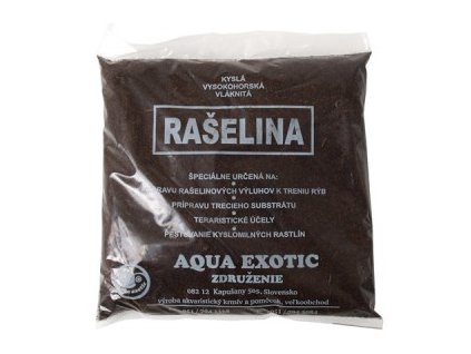 Náplň rašelina vláknitá AQUA EXOTIC (150g)